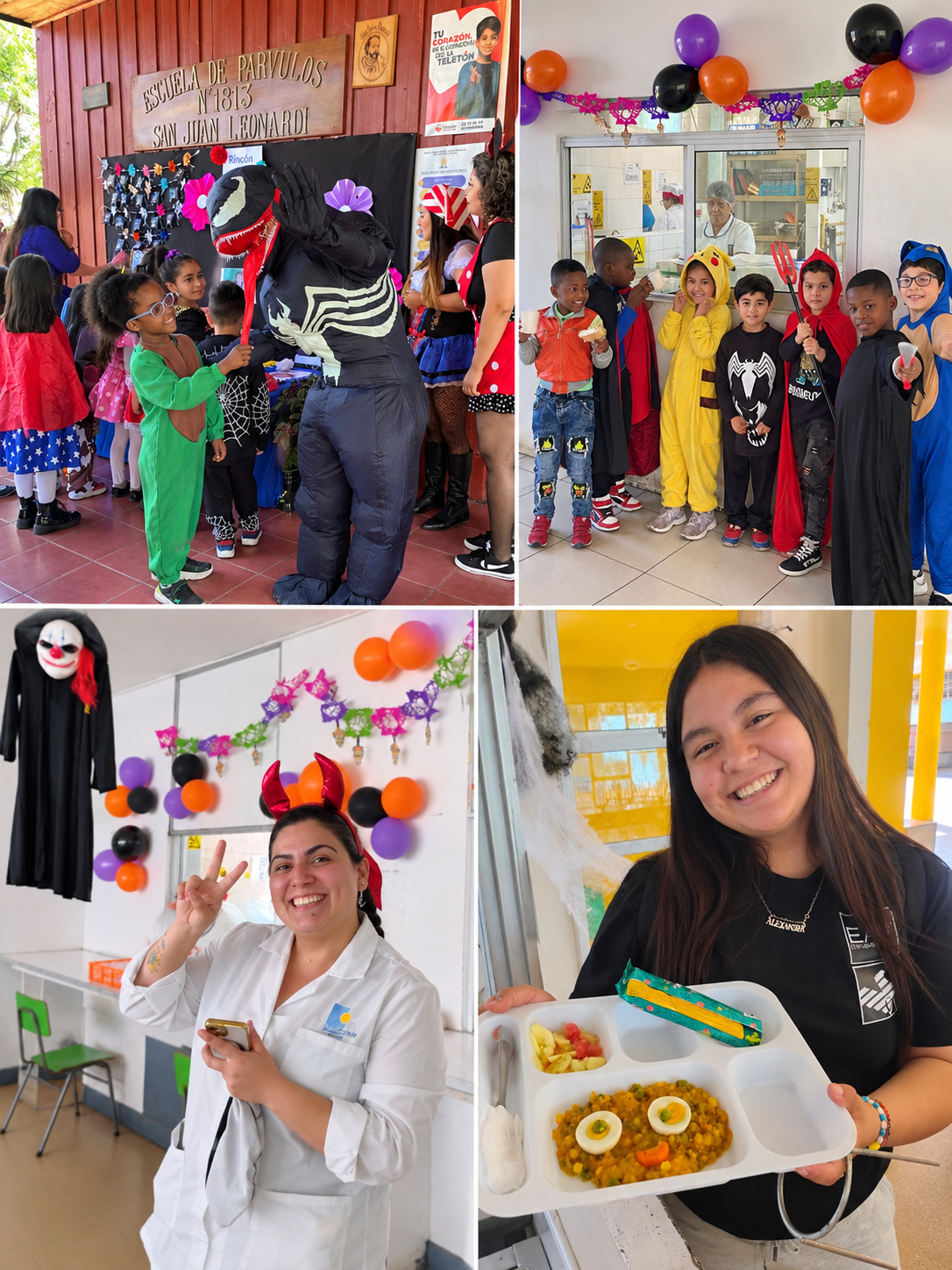 Collage de Halloween en la escuela (1)